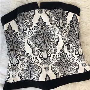 WHITE HOUSE BLACK MARKET Women’s Corset Blouse